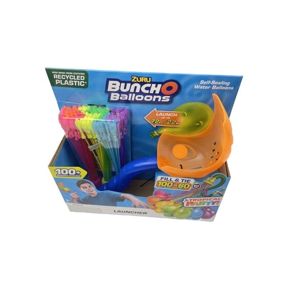 ZURU Bunch O Balloons 100 Water Balloons With Launcher New - Picture 3 of 6